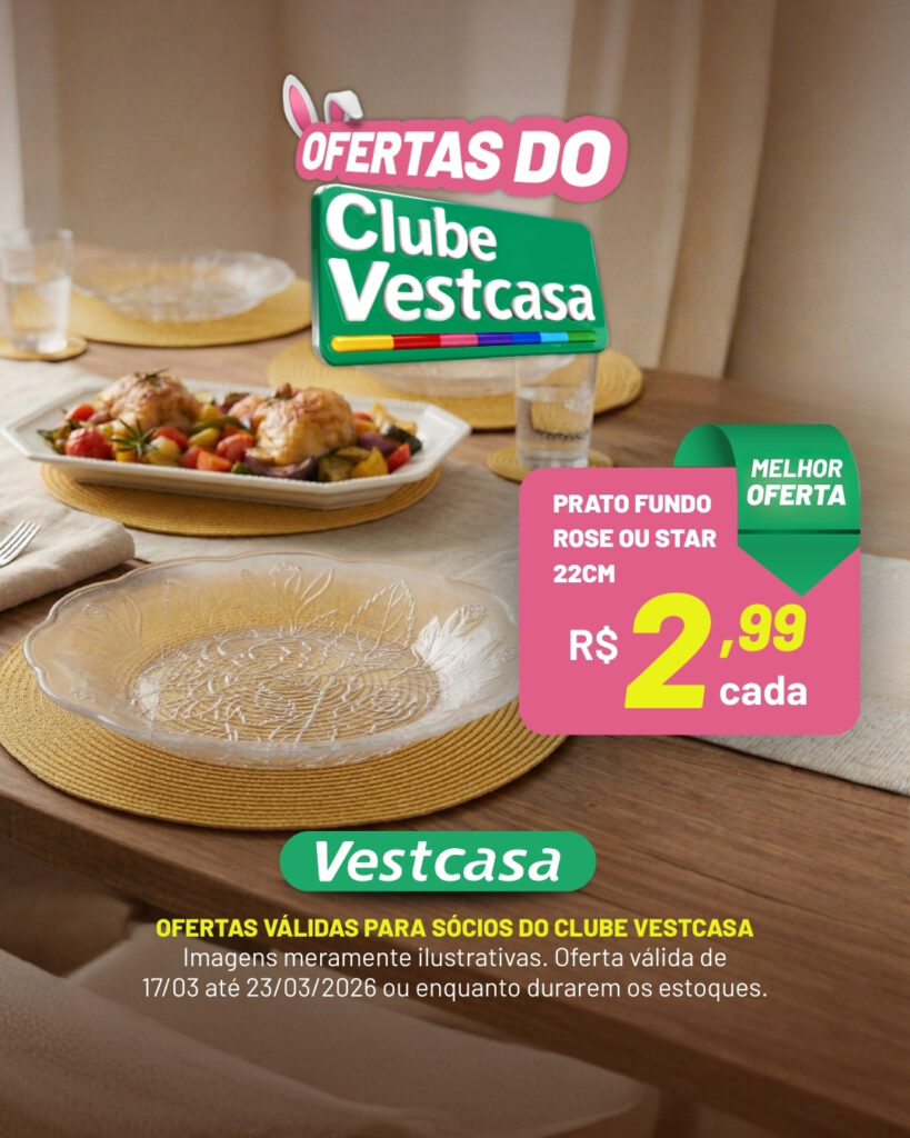 PRATO FUNDO ROSE STAR 22CM